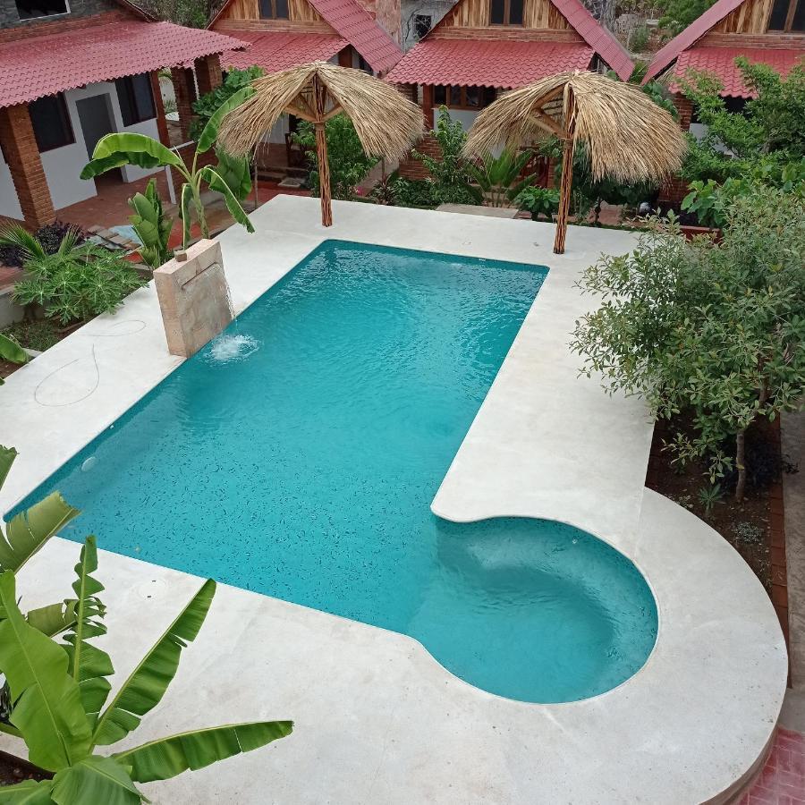 Bungalows Y Cabanas, Las Barracas De La Barra Malucano 外观 照片