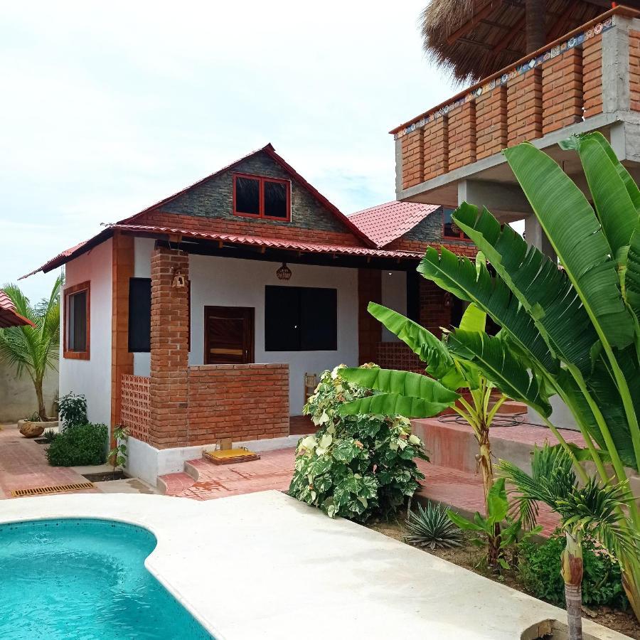 Bungalows Y Cabanas, Las Barracas De La Barra Malucano 外观 照片